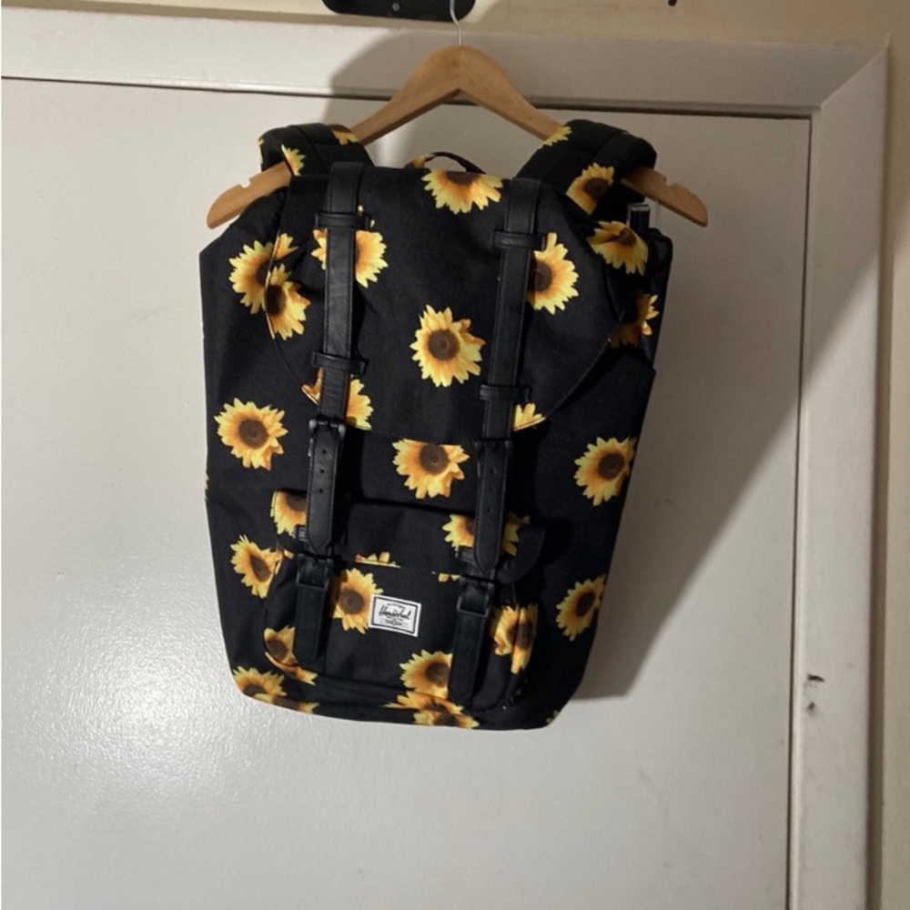 Herschel Sunflower large Backpack NWT